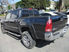 2006 TOYOTA TACOMA SR5 BLACK DOUBLE CAB 4.0L AT 2WD Z16259